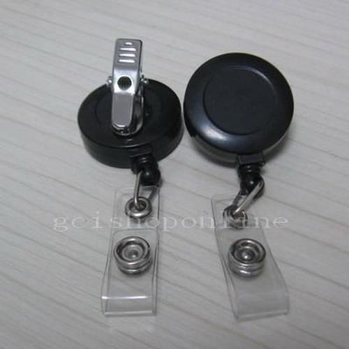 Lot 5 ID Retractable Badge Reel With Swivel Clip YOYO SIX SIX SIX