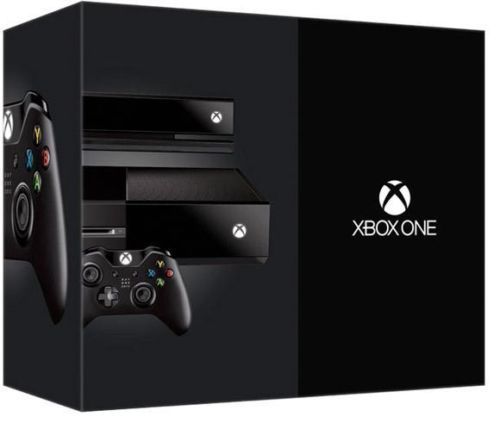 black new Microsoft Xbox One 500GB - Day One Edition Console