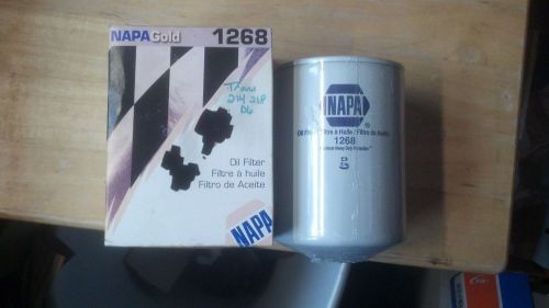 NAPA GOLD OIL FILTER 1268 SEALED IN BAG FROM NAPA