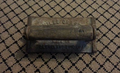 Antique Miles Craft Tools Concrete Trowel 28A - FREE SHIPPING Cleveland OH USA