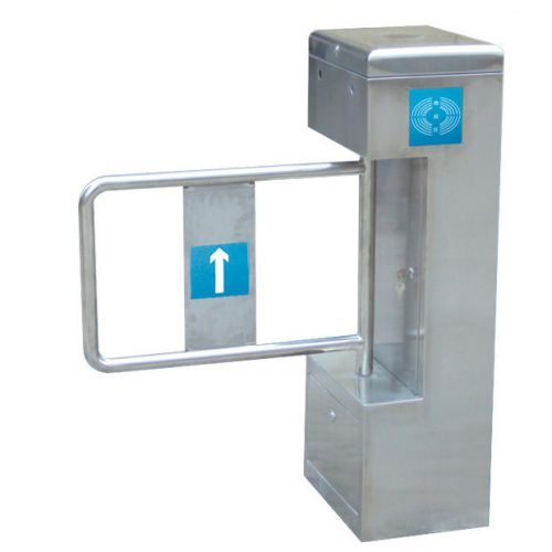 Access control semi-auto half height vertical swinggate for sale