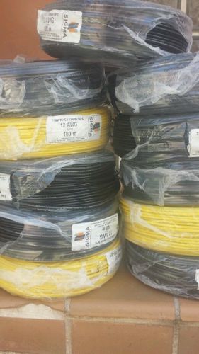 Electric 10&#039; wire thhn black or yellow