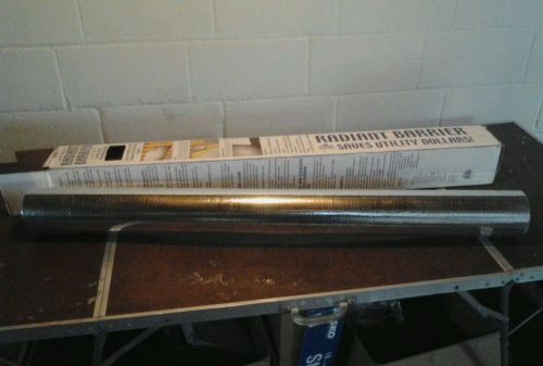 Radiant Barrier - Tear Resistant Perforated 500 sq/ft MADE IN USA ATTIC FOIL