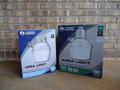Brand new - unopened - lithonia lighting 65 watt + 100 watt outdoor area lights for sale