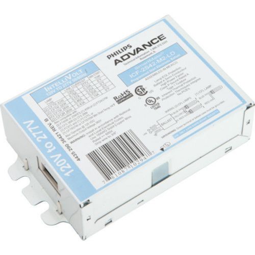 Philips advance icf-2s42-m2-ldk cfl ballast,electronic,93w,120/277v for sale