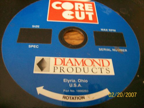 Dry cut diamond products core cut saw blade 14&#034; x .125 for sale
