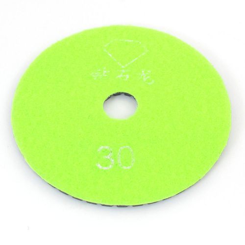 3.9&#034; Diameter Grit 300 Tile Stone Wet Polisher Grinder Diamond Polishing Pad