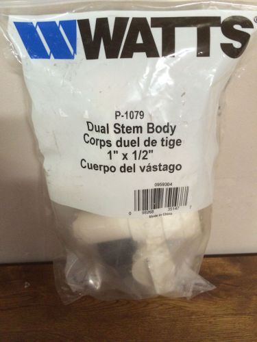 Watt&#039;s  dual stem body p-1079 quick connect sea tech series 35 fittings 1&#034;x1 1/2 for sale