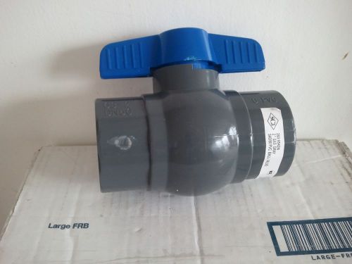 6 ~ new ~ 2” pvc ball valve slip x slip for sale