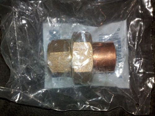 New (lot of 21) 3/4&#034; nibco 733 cxc cast bronze copper slip union fitting c x c for sale
