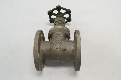 JENKINS 4 BOLT 2 WAY 150 STAINLESS FLANGED 1-1/2 IN GATE VALVE B265372