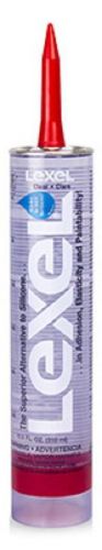 Sascho 10.5oz, Clear, Lexel Caulk, 13010