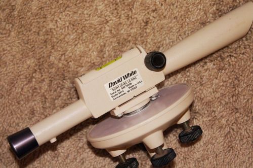 David white land surveyor survey sight level tool instrument 8814 l6-20nc for sale
