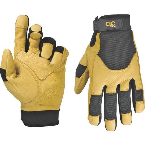 DEERSKIN GLOVE W/NEOPRENE WRIS CUSTOM LEATHERCRAFT Gloves - Pro Work 285L