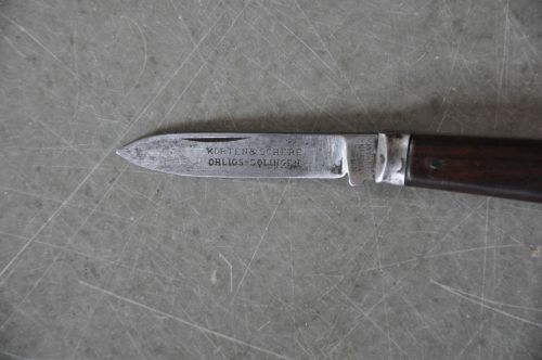 Vintage Korten &amp; Schere Ohligs - Soligen Brand Knife / Paper Cutter Tool