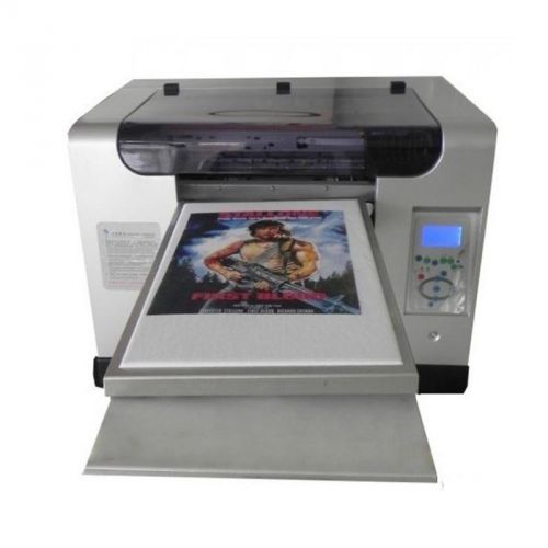 A3 size t shirt garment textile flatbed printer printing machine dtg printer for sale