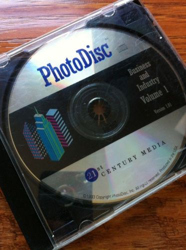 PhotoDisc Images  Used CD:  Business And Industry Vol 1