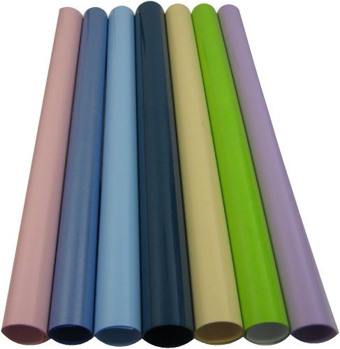 Rare siser colors  heat press transfer vinyl kit - 7 rolls - 15&#034; x 12&#034;  each for sale