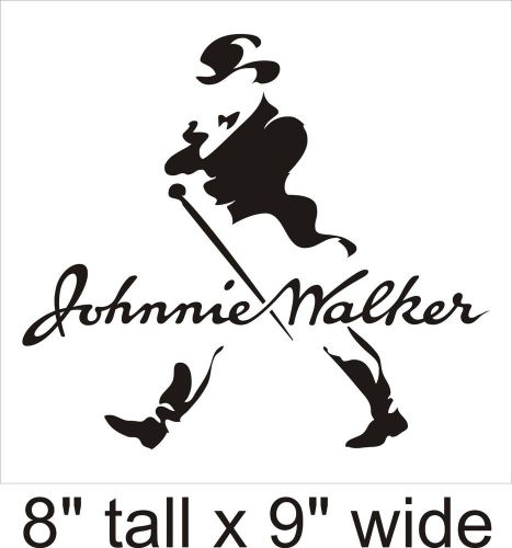 Johnnie Walker Wall Art Decal Vinyl Sticker Mural Decor - FA336