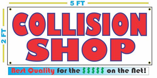 COLLISION SHOP All Weather Banner Sign NEW High Quality! XXL Car Auto Body