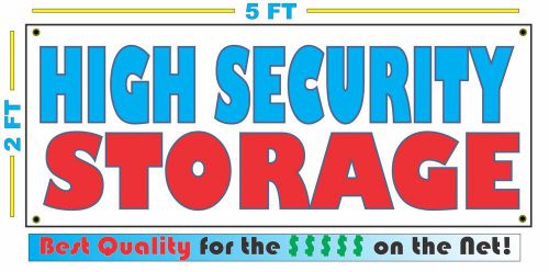 Full Color HIGH SECURITY STORAGE Banner Sign All Weather NEW XXL Larger Size