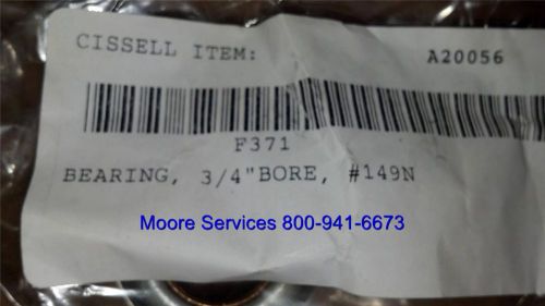 cissell f371 bearing 3/4 bore #149n form finisher topper pants motor spare parts