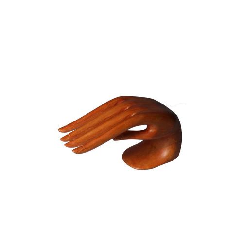 Natural Solid Wood Bent hand Display  ( 1 hand )