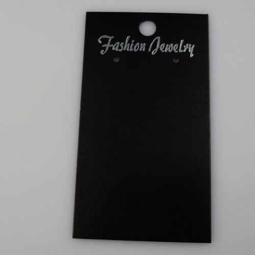200PCS Black Paper Dangle Earring Pendant Hanging Card Jewelry Display Packaging