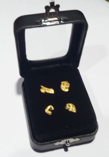 GLASS TOP GEM BOX 2&#034;x2-7/16&#034;- Storage/Display gold nuggets,gemstones,minerals