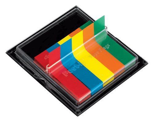 Post-it Medical Flags  3/8-Inches Wide  Solid Primary Colors  375/Dispenser  1-D