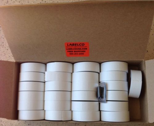 GARVEY 25-88 25-99 2516 WHITE LABELS 168,000/CASE *NEW STOCK* WITH INK ROLLER