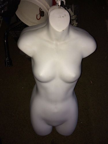 Lot of 20 Female Women Body Torso Hollow Hanging Mannequin Display USED