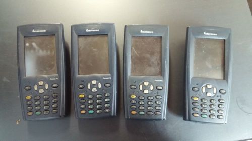 Lot of 4 Intermec 700C Color Barcode Computer Scanners