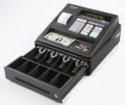 New Electronic Cash Register LED Money Locking Coin Drawer Retail Cashier Shop