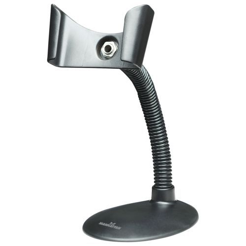Manhattan barcode scanner stand - 4.1&#034; x 10.2&#034; x 5.5&#034; - plastic, metal (460842) for sale