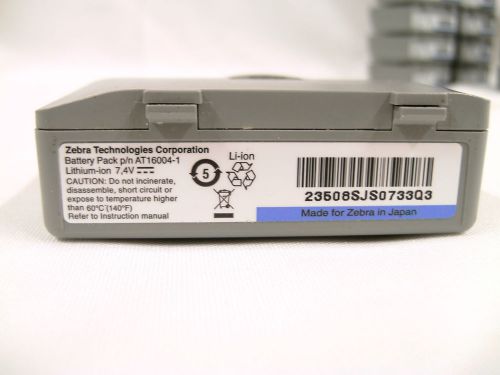 AT16004-1 LOT OF 25 Zebra Lithium Ion Battery 7.4V Printer POS TDX215