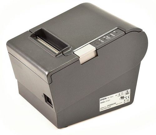Epson tm-t88iv pos m129h receipt thermal printer w/ network port &amp; power supply for sale