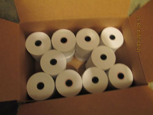 2 1/4 &#034;  X 165&#039;  PAPER ROLLS  13-300  -20 rolls free shipping