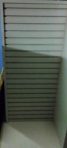 4 WAY SLAT WALL RETAIL DISPLAY SHELVES