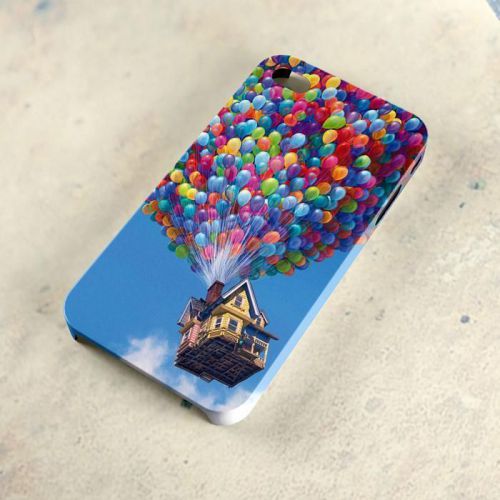 Up Disney Movie House Pixar Cartoon A26 Samsung Galaxy iPhone 4/5/6 Case