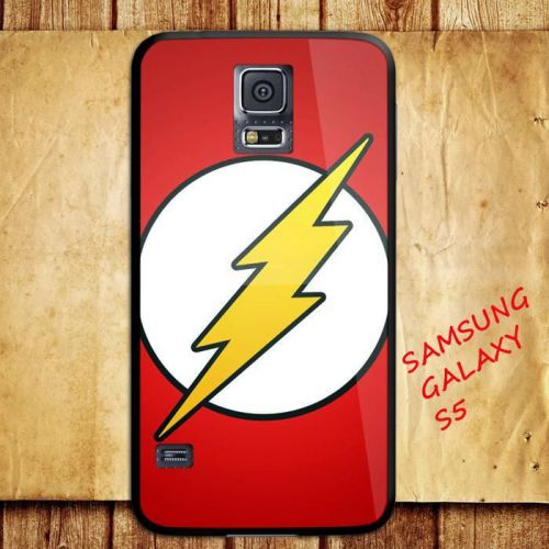 iPhone and Samsung Galaxy - The Flash Superheroes Logo - Case