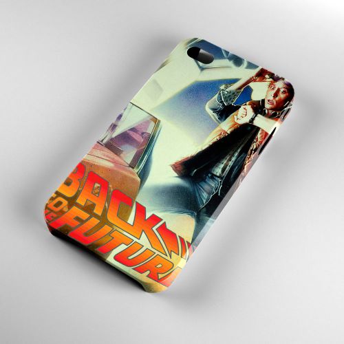 Back To The Future Logo 3D iPhone Case Cover twbi