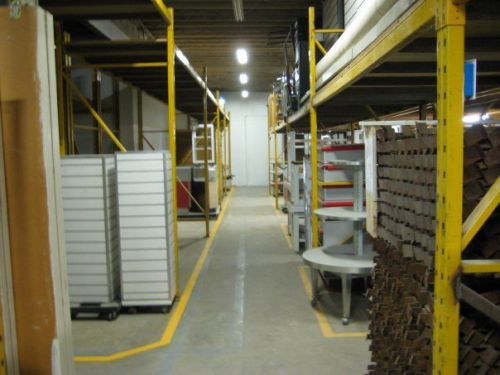 Pallet rack system 12ft. long load beams for sale