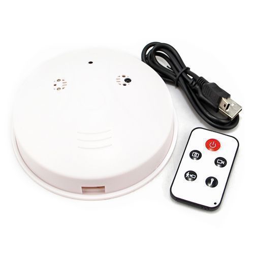 New smoke detector model hidden spy camera motion detection dvr surveillance dvr for sale