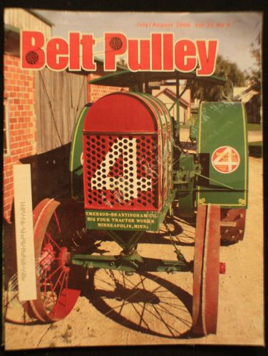 Belt pulley magazine - 2008 july/august ~ combine and save! for sale