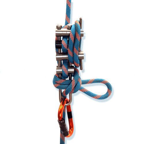 Tree climbers descender, smc micro u-rack, for long rappels,125&#039; to 300&#039; range for sale
