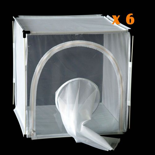 BugDorm-44545 Insect Rearing Cage (47.5x47.5x47.5 cm, pack of 6)