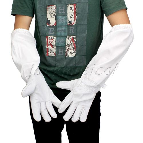 Bee hive protection protective beekeeping gloves long sleeves for hand for sale