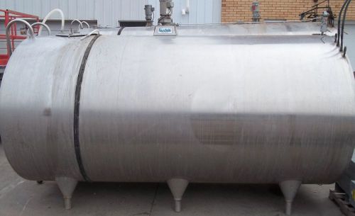 DARIKOOL 2500 Gallon DKF 36448G Stainless Steel Bulk Milk Cooling Farm Tank
