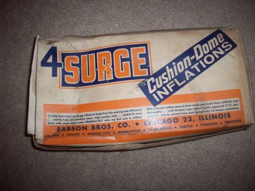 vintage surge milking inflations equiptment cow rubber original box